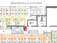 Офис 420 м² «под ключ» в ДК «Сириус Парк», Каширское шоссе д3 к2 с1