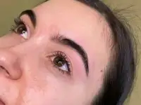 Окрашивание бровей