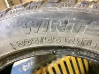 шина б/у Tigar Winter 205/55 R16 94H XL, фотография 4
