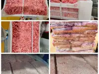 Фарш из костного остатка кур