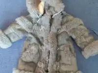 Продается  дублёнка детская на девочку