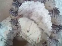 корзина из шишек