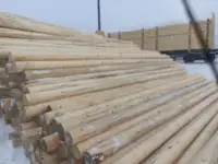 Оцилиндрованное бревно.