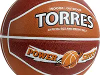 Мяч баскетбольный torres power shot, размер 7