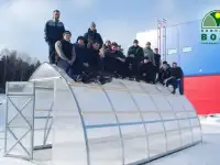Сверхпрочные теплицы Воля разных форм и размеров