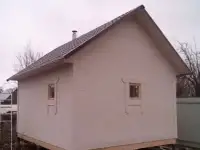 Каркасная баня под ключ 4 на 5 метров