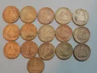 Набор монет 10 рублей-70 Лет Сталинградской битвы 16 шт