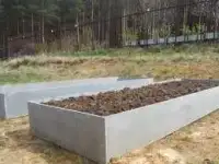 грядки из плоского шифера 1500х300х8мм