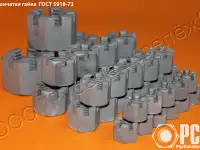 Гайка корончатая ГОСТ 5918-73 для борон дисковых, гайка корончатая ГОСТ 5918-73 для культиваторов, гайка корончатая ГОСТ