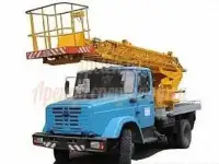 Аренда автовышек телескоп 17 метров газ и зил