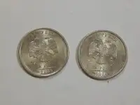 Монеты 2 рубля 2009 годспмд2 шт брак