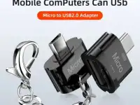 Адаптер Micro USB к USB 2,0 OTG, переходник Micro USB к гнезду USB 2.0, фотография 7