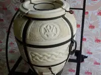 Тележка для тандыра большая 75х70 см, фотография 2