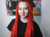 Дреды, косы, локоны, фотография 2