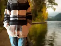 Кардиган ручной работы