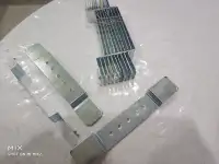 Кольцо монтажное стальное  для закрытия в потолке отверстий для поджима круглых детекторов дыма к поверхности плиты, фотография 7