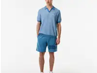 Мужское трикотажное поло lacoste из смеси органического хлопка и льна, фотография 4