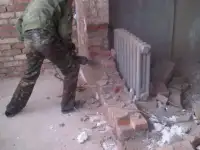 Демонтаж стен. в Саратове