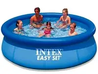 Надувной бассейн intex easy set pool 28120 305х76 см, 3853л