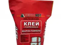 клей печной жаростойкий 5 кг терракот