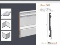 Плинтус под покраску Ultrawood , фотография 2