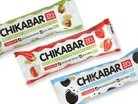 Протеиновый батончик chikalab – chikabar - ассорти в белом шоколаде (20