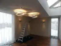 Отделка в коттедже, электрика, сантехника, отопление