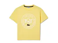Детская футболка lacoste из хлопка с принтом, фотография 5