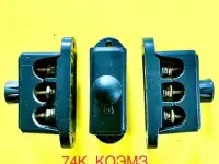 74К, 74КУ1 27 В (3 зажима) - колодка клеммная