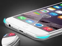 Ультратонкий чехол для Apple iPhone 6 (прозрачный), фотография 2