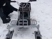 Продам мотобуксировщик с лыжным модулем, фотография 8