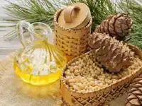 Кедровое Масло, Натуральное, Сыродавленное