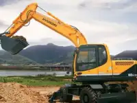 Услуги экскаватора Hyundai R180