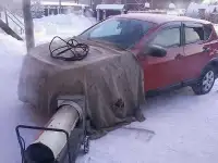 Отогрев авто