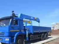 Перевозка бытовки, кирпича, плитки, газосиликатные блоки манипулятором