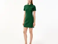 Женское платье lacoste из эластичного хлопка