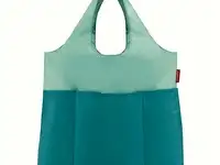 Сумка складная mini maxi shopper plus bicolor бирюзовая