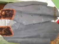 Полушубок овчинный.