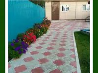 Брусчатка, фигуры для двора