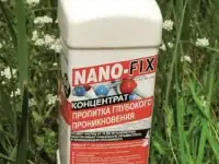 Грунтовка концентрат Обеспыливание. Дисперсная пропитка NANO-FIX