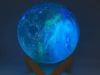 Светильник луна 3d starlight, фотография 3