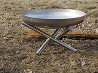 Чаша для костра из нержавеющей стали 3мм, d 80см (firewood), st-02-80