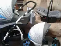 Коляска 3 в одном почти новое