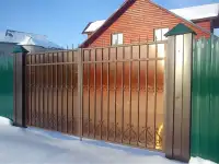 Ворота из поликарбоната