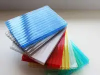 Сотовый поликарбонат.