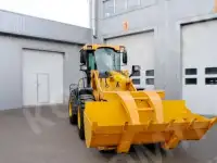 фронтальный погрузчик XCMG LW300FN с лесозахватом, фотография 5
