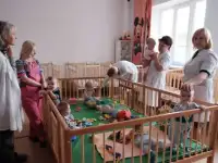 Манеж высокий для Домов ребенка и Детских садиков ясельных групп 1.35х2.75м, фотография 7