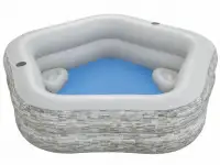 Бассейн надувной Bestway 213x206x53см