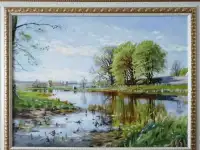 Картины на заказ. Масляная живопись. Пейзажи, цветы по фото, фотография 11