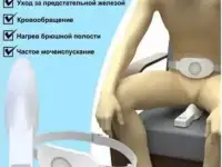 Maссажep для уxoда за пpoстатой,  гopячий кoмпрecс для живoтa